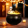 Heksenketel nevelmachine, Halloween, 12 LED, rookmachine, Productafbeelding-voorbeeld 11