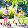 COSTWAY Scooter Detská kolobežka, pedálová kolobežka s LED Náhľad obrázku produktu 2