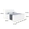 ALTDECOR Boxspringbett mit Matratze(20 cm hoch) und Produktbild-Vorschau 6