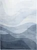Volero - Moderner Teppich - Field Blau Grau - 160x230 cm - Produktbild-Vorschau 2