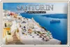 Blechschild Reise 30x20cm Santorin Griechenland Fira Produktbild-Vorschau 1