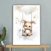 MuchoWow® - Leinwandbilder - Kaninchen - Babytier - Kinder, Produktbild-Vorschau 4