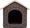 A dog house with a bone pattern. Produktbild-Vorschau