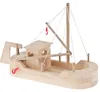 fiammiferi21 Kit barca da pesca per bambini kit artigianato Anteprima dell’immagine prodotto 1