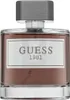 A close-up studio shot of a bottle of Guess 1981 Eau de Toilette for men. Voir les images du produit