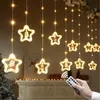 3m LED Weihnachten Stern Lichterkette 8 Lichtmodi Produktbild-Vorschau 1