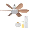 ventilateur de plafond 40W 52CM avec éclairage, lampe de Voir les images du produit 14