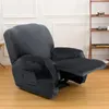 Topchances Velvet Recliner Chair Cover, Stretch Recliner Náhled obrázku produktu 8