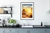 MuchoWow® Gerahmtes Poster Sonnenuntergang - Felsen - Produktbild-Vorschau 4