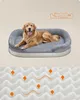 FEANDREA Hundebett, Hundekissen, wasserdichte Innenschicht, Produktbild-Vorschau 5