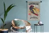 MuchoWow® Wandteppich Wandbehang Ski - Sport - Vintage - Produktbild-Vorschau 6