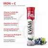 EVÄM Eisen + Vitamin C Brausetabletten, bei Müdigkeit & Produktbild-Vorschau 4