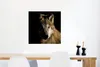 MuchoWow® Poster Polarwolf 50x50 cm - Wohnzimmerdekoration Produktbild-Vorschau 5