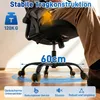 UISEBRT Bürostuhl Schwarz, Ergonomischer Schreibtischstuhl, Produktbild-Vorschau 4