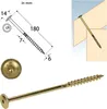 Tellerkopfschrauben 6,0x180 Konstruktionsschrauben Produktbild-Vorschau 1