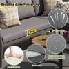 Flieks Rattan Gartenloungeset 6-tlg., Balkonmöbelset für Produktbild-Vorschau 6