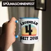 Trendation - 4. Geburtstag Tasse Geschenk Lustiger Spruch Produktbild-Vorschau 4