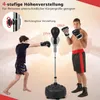 COSTWAY, sacco da boxe con supporto, altezza regolabile da Anteprima dell’immagine prodotto 4