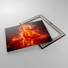 Bild auf Leinwand - Leinwandbild - Frau Flammen Produktbild-Vorschau 2
