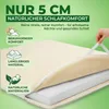 WOOL-STAM Matratzen Topper aus 100% Schurwolle – 5-Zonen Produktbild-Vorschau 4