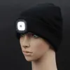 2 X Mütze mit Licht Beleuchtete USB Nachladbare Beanie Produktbild-Vorschau 13