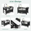 Wandelbares 5-in-1-Babybett mit Wickeltisch & Produktbild-Vorschau 1