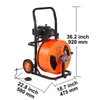 Ślimak spustowy VEVOR 100 FT x 3/4 cala, automatyczne Podgląd zdjęcia produktu 8