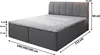 Masseno Boxspringbett CEVANO 140x200 cm Komplett-Set mit Produktbild-Vorschau 7