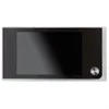 A digital peephole viewer with a screen and a button. Produktbild-Vorschau