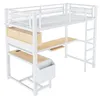 Poschodová posteľ Flieks 90 x 200 cm s písacím stolom a Náhľad obrázku produktu 11