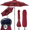 Kingsleeve Ombrellone da Giardino con LED Ø270cm Parasole Anteprima dell’immagine prodotto 10