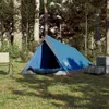 vidaXL Tente de camping 2 personnes bleue imperméable Voir les images du produit 3