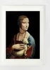 Leonardo da Vinci Zarámovaný obraz s elegantným paspartou | Náhľad obrázku produktu 1