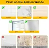 80 Stück Bilderhaken Selbstklebend, Transparente Klebehaken Produktbild-Vorschau 6