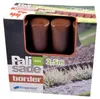 Palisáda zahradní 250 cm - barva: hnědá Anteprima dell’immagine prodotto 11