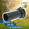 tecuro IBC Adapter Anschlussstutzen Ø 50 mm mit Grobgewinde Produktbild-Vorschau 3