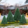 Albero di Natale artificiale Ikodm, altezza 150 cm, con 400 Anteprima dell’immagine prodotto 11