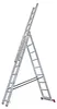 krause corda alu aluminium leiter schiebeleiter anlegeleiter aluleiter teleskopleiter ausziehleiter sprossenleiter ausziehbar leitern bockleiter gerüst arbeitsgerüst kleingerüst leitergerüst 3x11 3x9 3x7 fahrgerüst anstellleiter Podgląd zdjęcia produktu