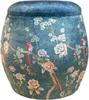 Fine Asianliving Tabouret de rangement en velours avec Voir les images du produit 5