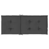 Hochlehner-Auflagen 6 Stk. Melange Anthrazit 120x50x4 cm Produktbild-Vorschau 5