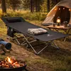 CampFeuer Campingbett mit Kopfkissen, Schwarz, bis 150 kg, Produktbild-Vorschau 2