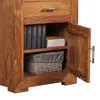 Wohnling Table de nuit en bois massif de sheesham Design Voir les images du produit 6