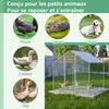 GIHAUVIA Poulailler 2x2x2m pour petits animaux Enclos Voir les images du produit 2