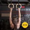 4FIZJO Holz-Gymnastikringe, 2 Stück, für Krafttraining, Produktbild-Vorschau 8