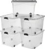 Aufbewahrungsbox - 100L Volumen 690x515x420 mm Produktbild-Vorschau 3