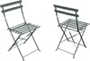 Bistro Set Garnitur 3 tlg. Metall Sitzgruppe Tisch und Produktbild-Vorschau 4