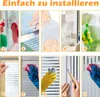 Fiqops Sichtschutzfolie Bad Fenster Blickdicht Produktbild-Vorschau 6