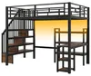 Merax Etagenbett 140x200cm, Hochbett Mit Schreibtisch, Produktbild-Vorschau 7