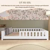 Crazy Pine Lit d'enfant 80x160 cm - Lit de sol Montessori Voir les images du produit 4