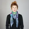 Baumwolltuch - Rainbow Spiral - tie dye - quadratisches Produktbild-Vorschau 6